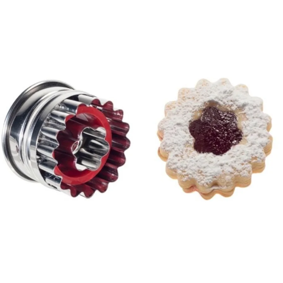 Linzer-Ausstechform Rosette, 5cm