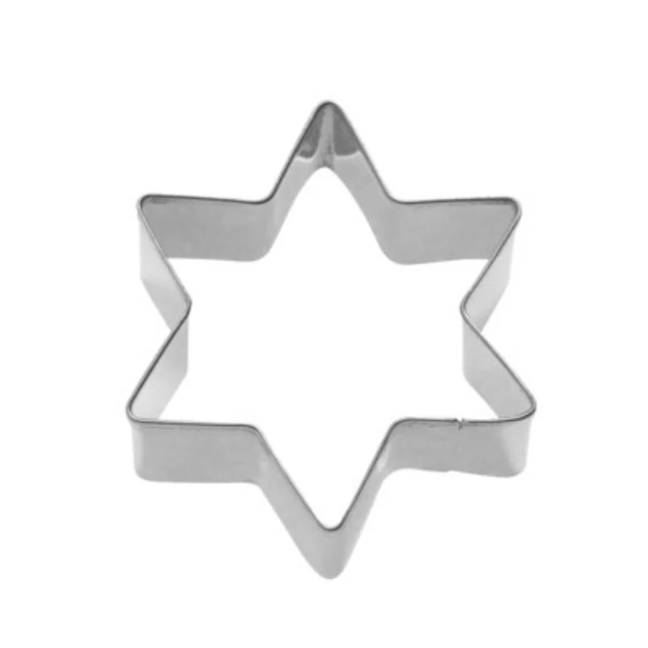 3 Stk. Terrassen-Ausstechformen Stern, 4,5,6cm