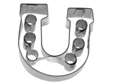 Ausstechform Hufeisen 2D, 6cm