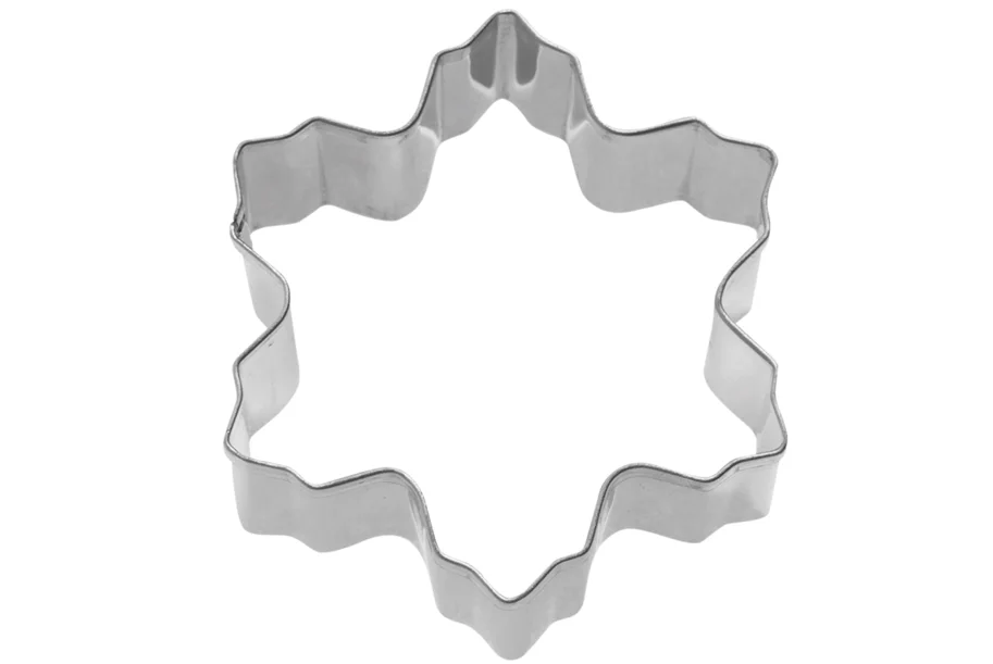 Ausstechform Schneekristall, 6cm