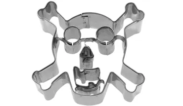 Ausstechform Totenkopf 2D, 7cm