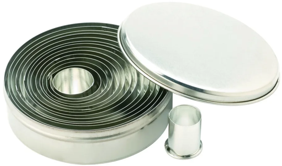 Teigausstecher Set 14tlg Ringe glatt D2cm bis 11cm