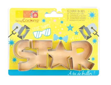 Ausstechform Star, 14x5 cm