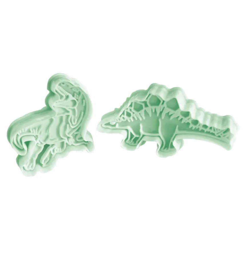 2er Set Ausstechformen Dino