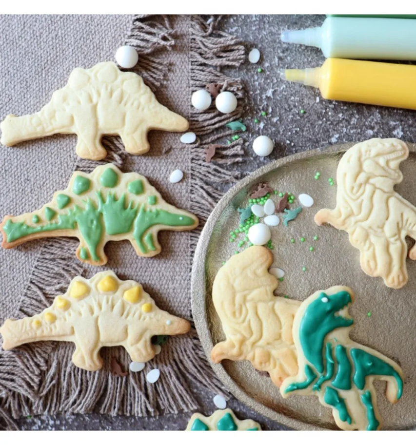 2er Set Ausstechformen Dino