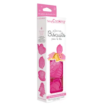 4er Set Ausstechformen Biscuits