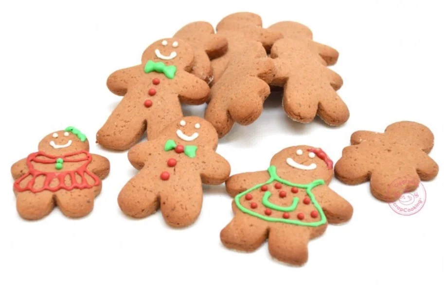4-tlg. Set Keksausstecher Lebkuchenfamilie