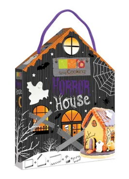 5-tlg. Set Ausstecher Halloween Horror House