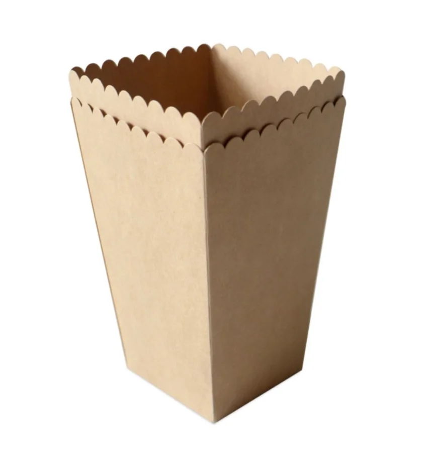 6er Set Popcorn Becher