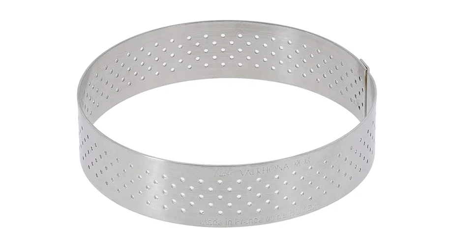 Tortenring rund perforiert D8.5cm H2cm