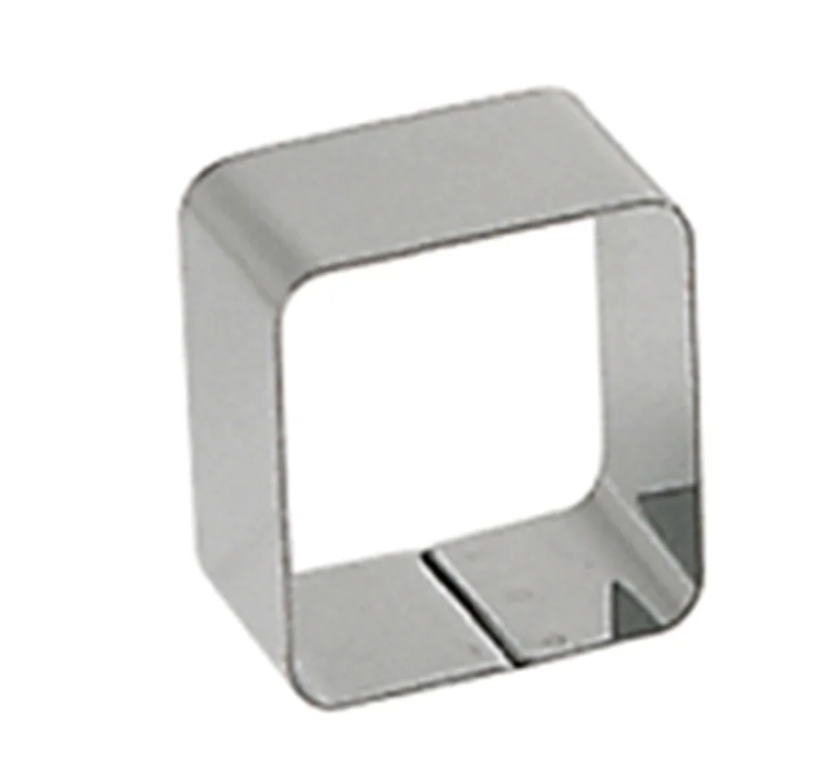 Tortenring quadratisch 6x6cm H:4cm