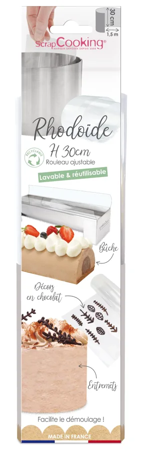 Rhodoid Band extra hoch H30cm x L150cm