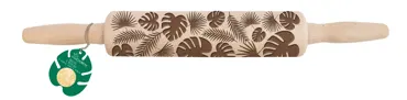 Teigroller mit Prägung Tropical