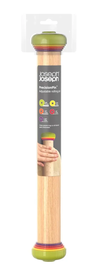 PrecisionPin verstellbares Nudel-/Wallholz L42cm, mehrfarbig