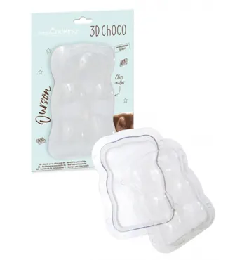 3D Schokoladenform, Bärchen
