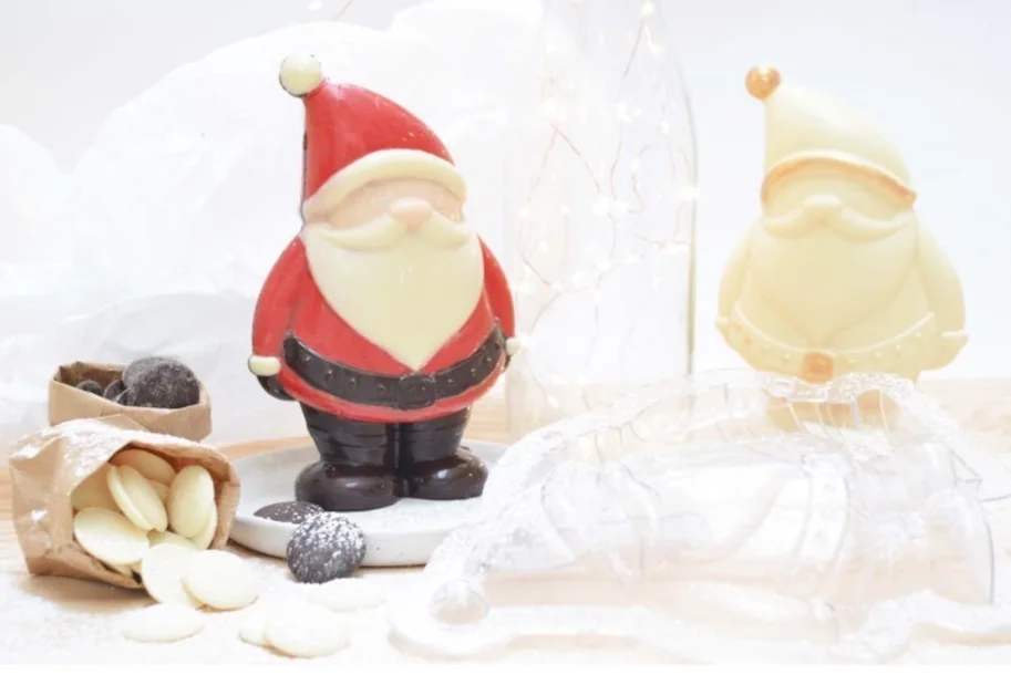 3D Schokoladenform, Weihnachtsmann
