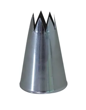 Spritztülle Stern C8 Edelstahl