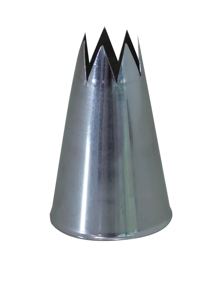 Spritztülle Stern C8 Edelstahl