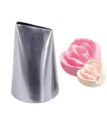 Edelstahlspritzaufsatz Grosses Blütenblatt