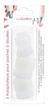 3er Set Adapter für Spritzbeutel