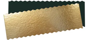 5er Set Untersetzer für Cake gold/schwarz 30x10cm