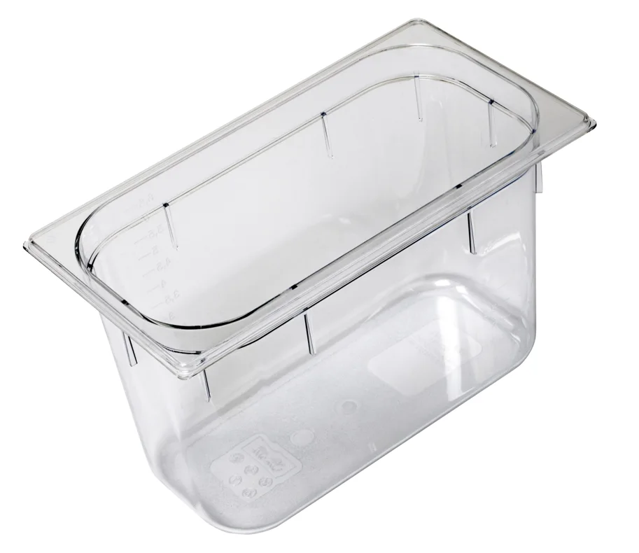 GN Behälter 1/3 200 Polycarbonat H20cm transparent