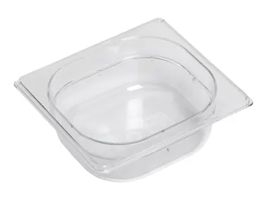 GN Behälter 1/6 Polycarbonat H6.5cm transparent