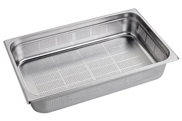 GN Behälter 1/1 Edelstahl gelocht H10cm