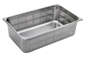 GN Behälter 1/1 Edelstahl gelocht H15cm