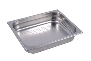 GN Behälter 1/2 Edelstahl gelocht H6.5cm