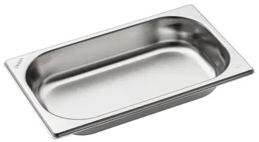 GN Behälter 1/4 Edelstahl H4cm