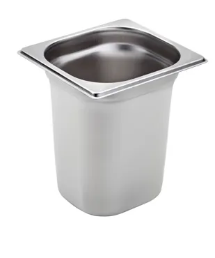 GN Behälter 1/6 Edelstahl H20cm