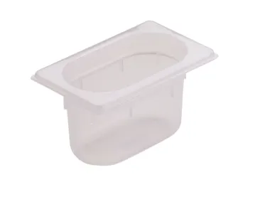 GN Behälter 1/9 Polypropylen H10cm semitransparent