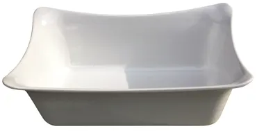 Servierschale GN 1/2 Melamin weiss 32.5x26.5x10cm