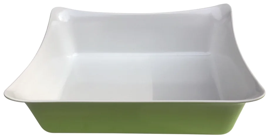 Servierschale GN 1/4 Melamin hellgrün 26.5x16.2x10cm