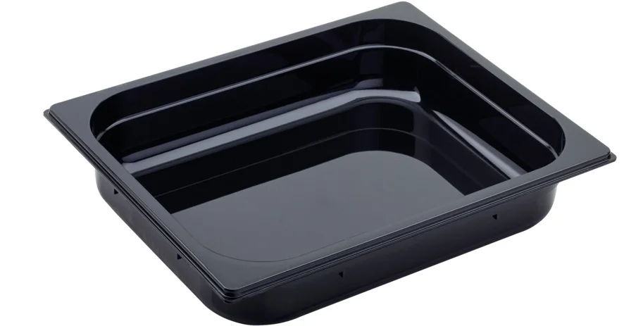 GN Behälter 1/2 Polycarbonat H6.5cm schwarz