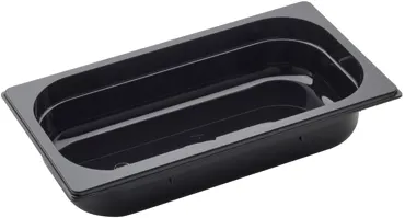 GN Behälter 1/3 Polycarbonat H6.5cm schwarz