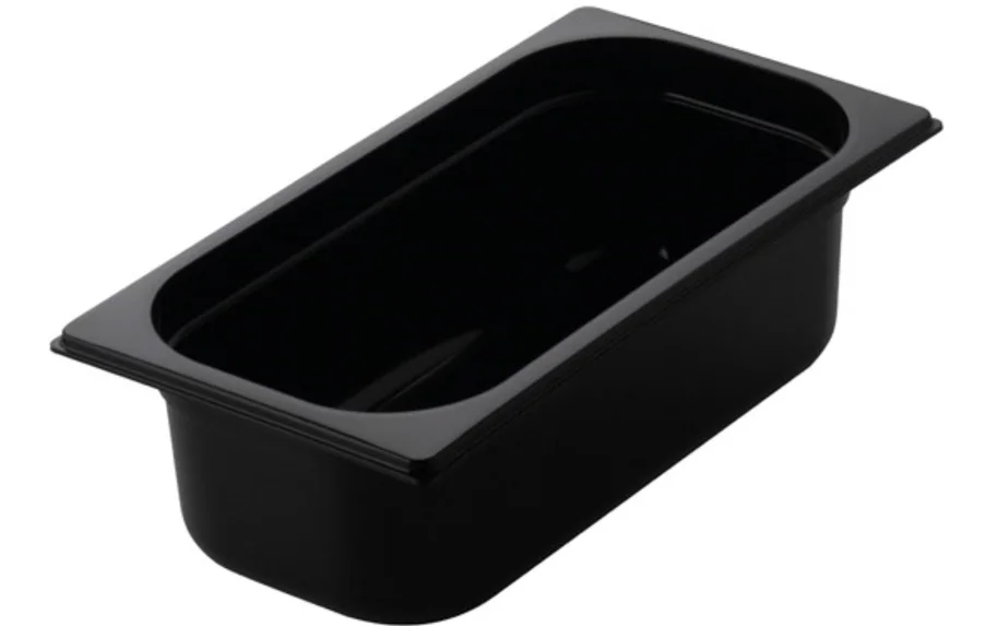 GN Behälter 1/3 Polycarbonat H10cm schwarz