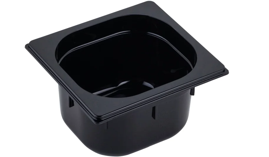 GN Behälter 1/6 Polycarbonat H10cm schwarz