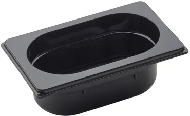 GN Behälter 1/9 Polycarbonat H6.5cm schwarz