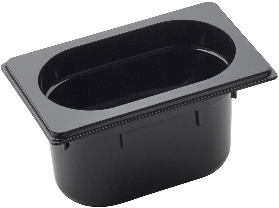 GN Behälter 1/9 Polycarbonat H10cm schwarz