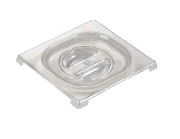 GN Deckel 1/6 Polycarbonat mit Silikondichtung transparent