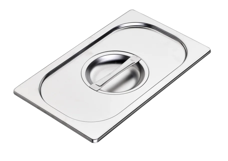 GN Deckel 1/4 Edelstahl