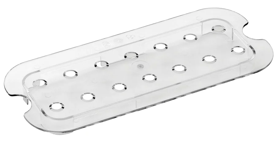 GN Einlageboden 1/3 Polycarbonat H2.5cm transparent