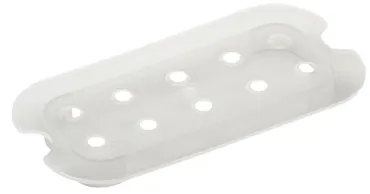 GN Einlageboden 1/4 Polypropylen H2.5cm semitransparent