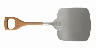 Pizzaschaufel Aluminium Eichenholz