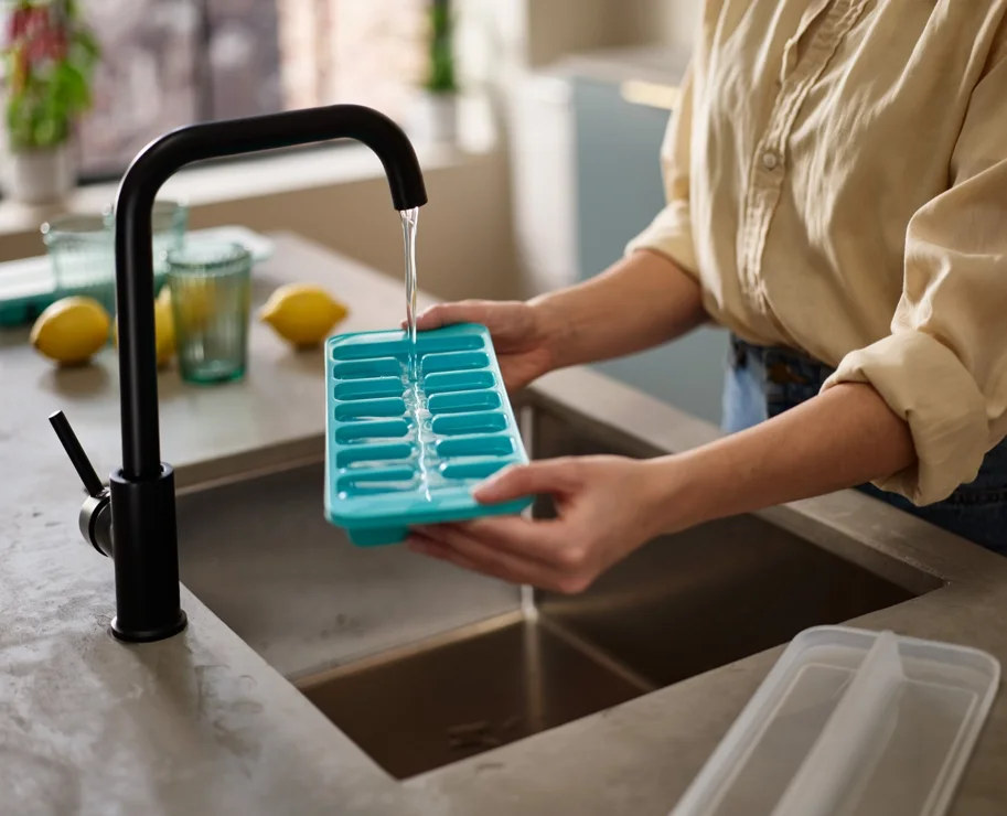 2er Set Flow Easy-fill Eiswürfelbehälter