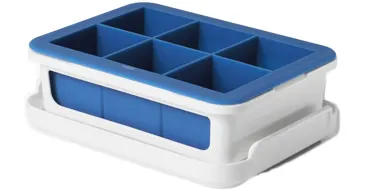 GG Eiswürfelschale mit Abdeckeckung für grosse Würfel