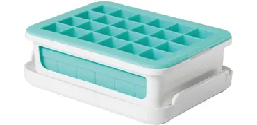 GG Eiswürfelschale mit Abdeckeckung für kleine Würfel