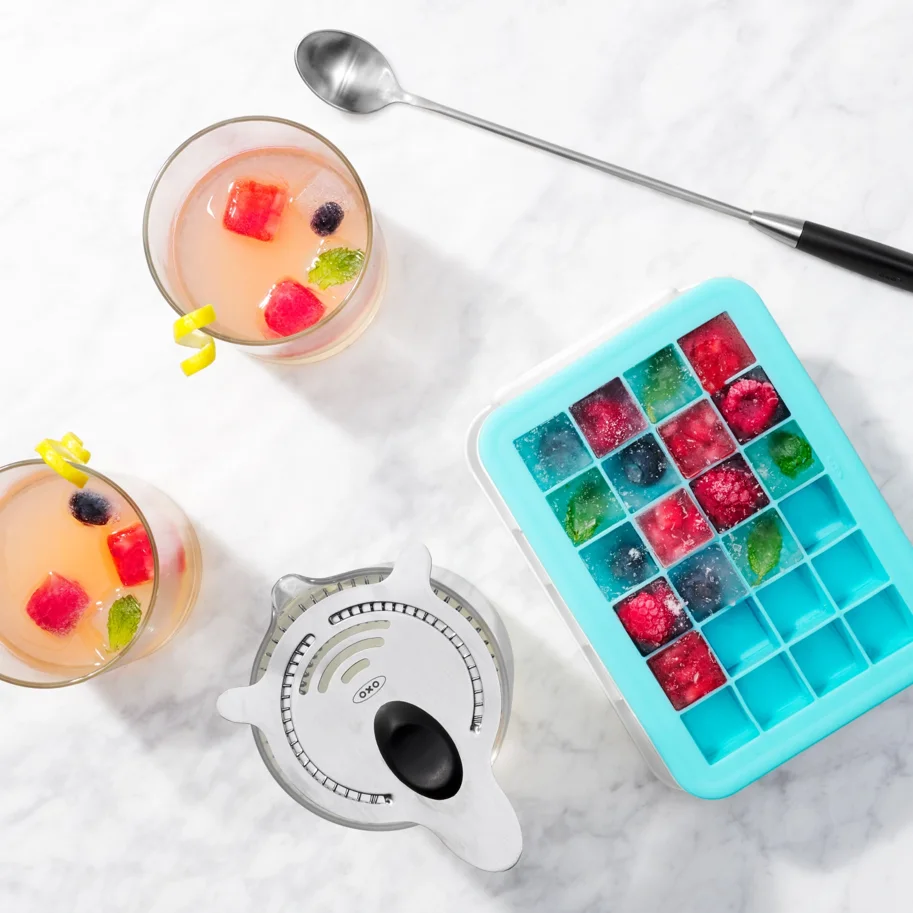 GG Eiswürfelschale mit Abdeckeckung für kleine Würfel